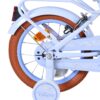 Volare Ashley Kinderfahrrad - Mädchen - 14 Zoll - Pastellblau - Zwei Handbremsen