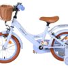 Volare Ashley Kinderfahrrad - Mädchen - 14 Zoll - Pastellblau - Zwei Handbremsen