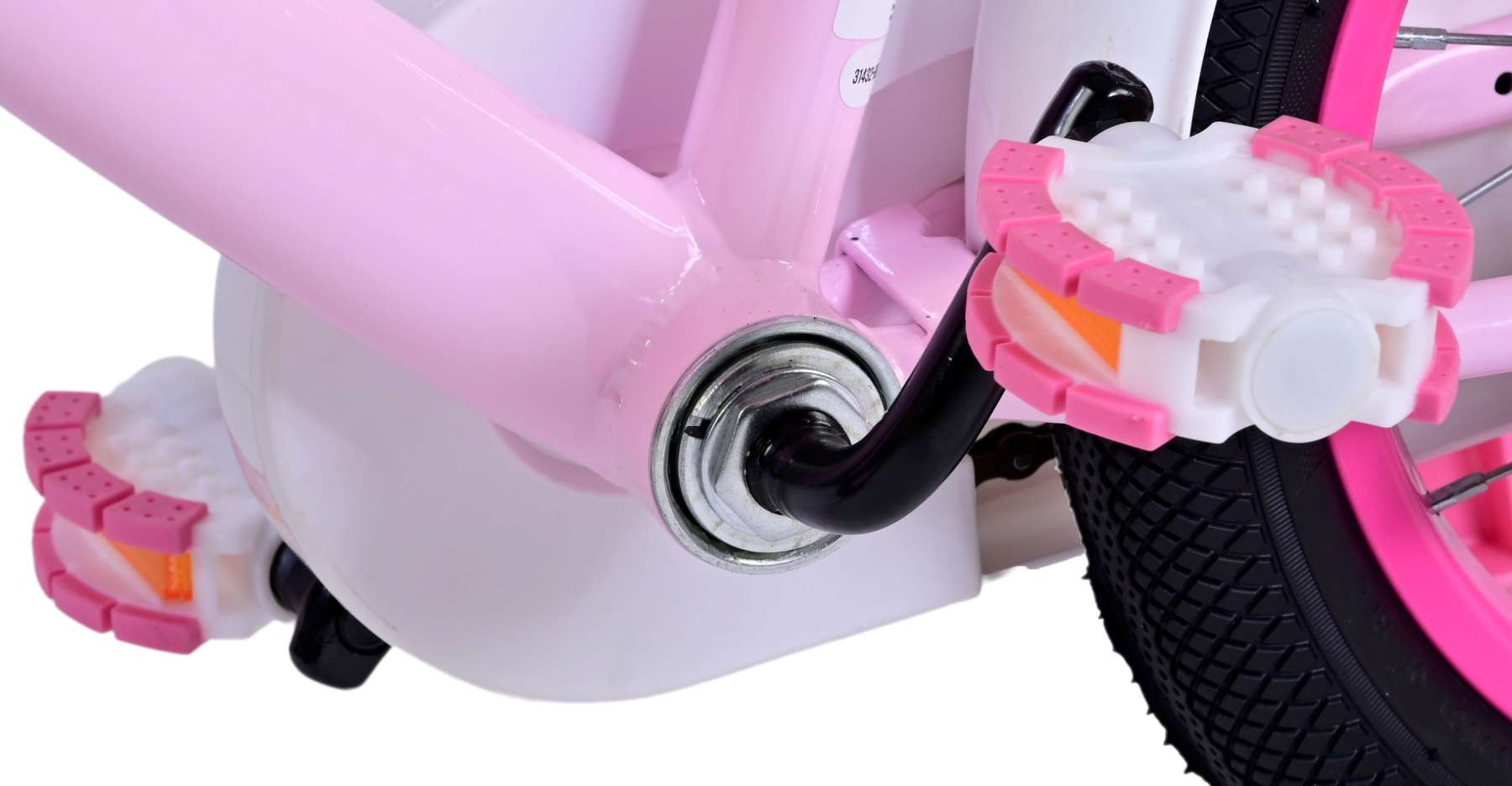 Volare Ashley Kinderfahrrad – Mädchen – 14 Zoll – Rosa