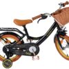 Volare Ashley Kinderfahrrad – Mädchen – 14 Zoll – Schwarz