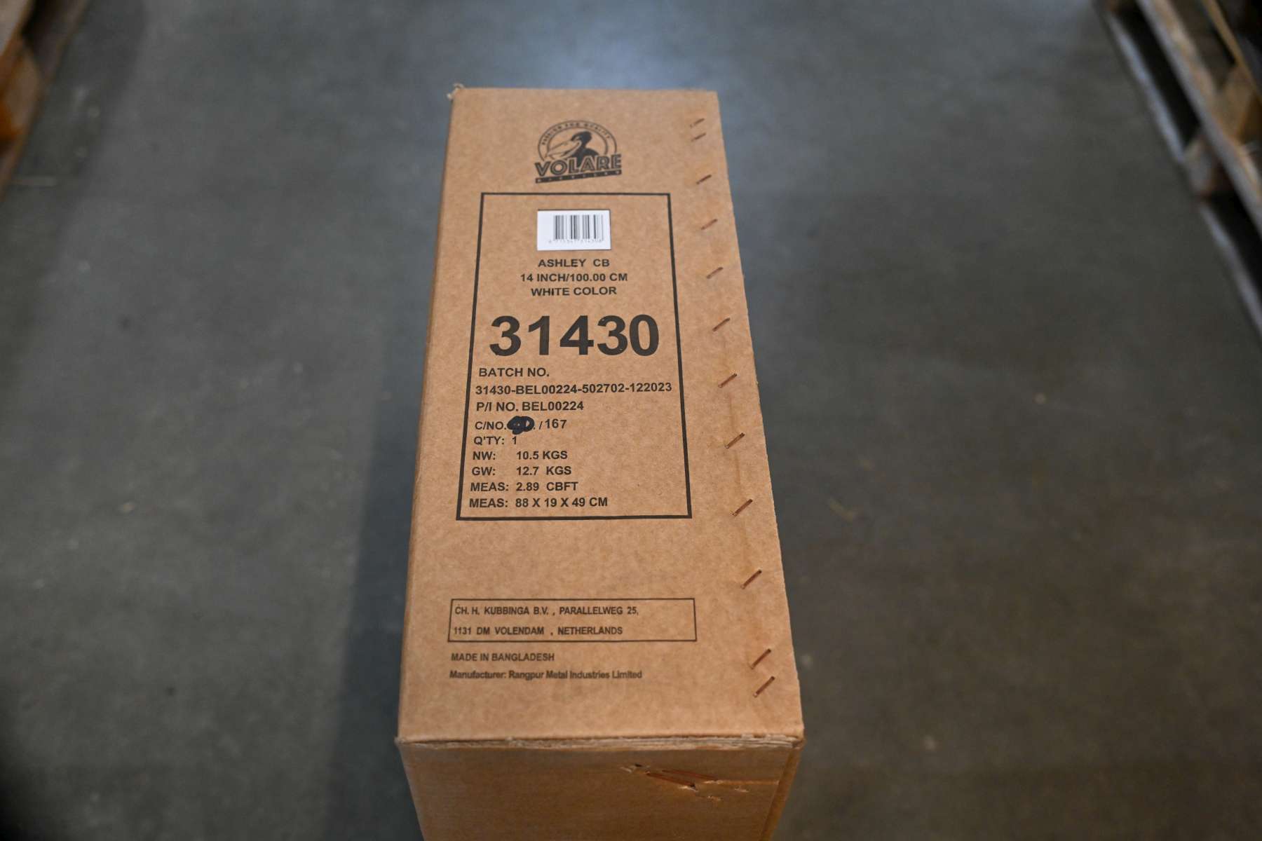 Volare Ashley Kinderfahrrad – Mädchen – 14 Zoll – Weiß 12