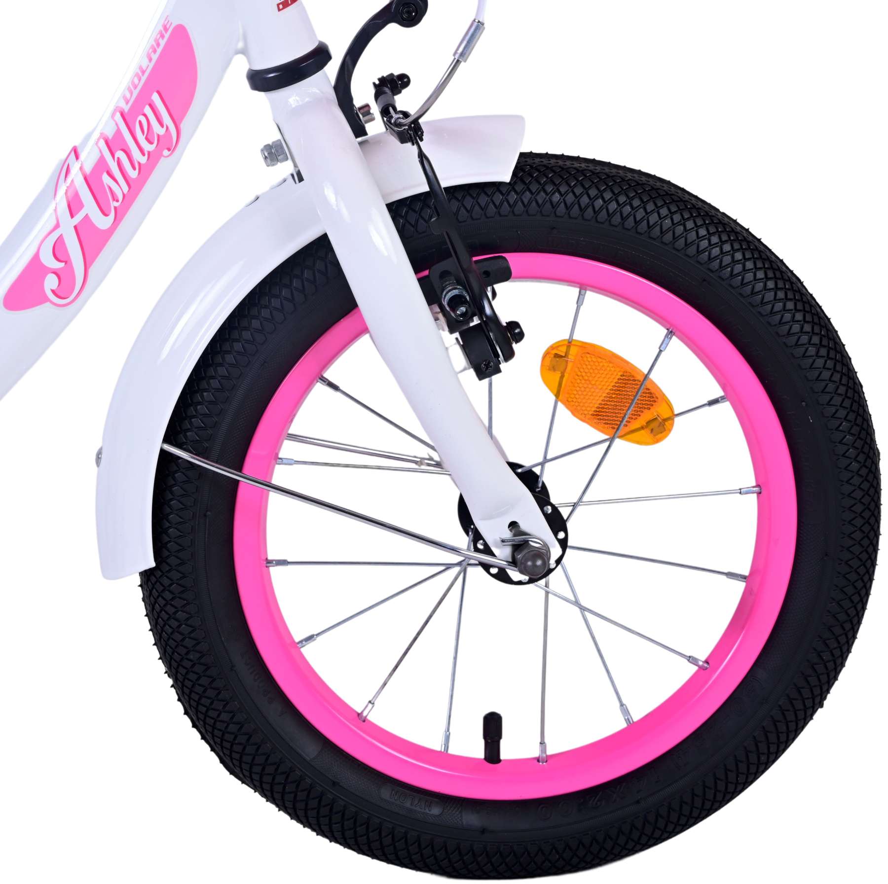 Volare Ashley Kinderfahrrad – Mädchen – 14 Zoll – Weiß 4