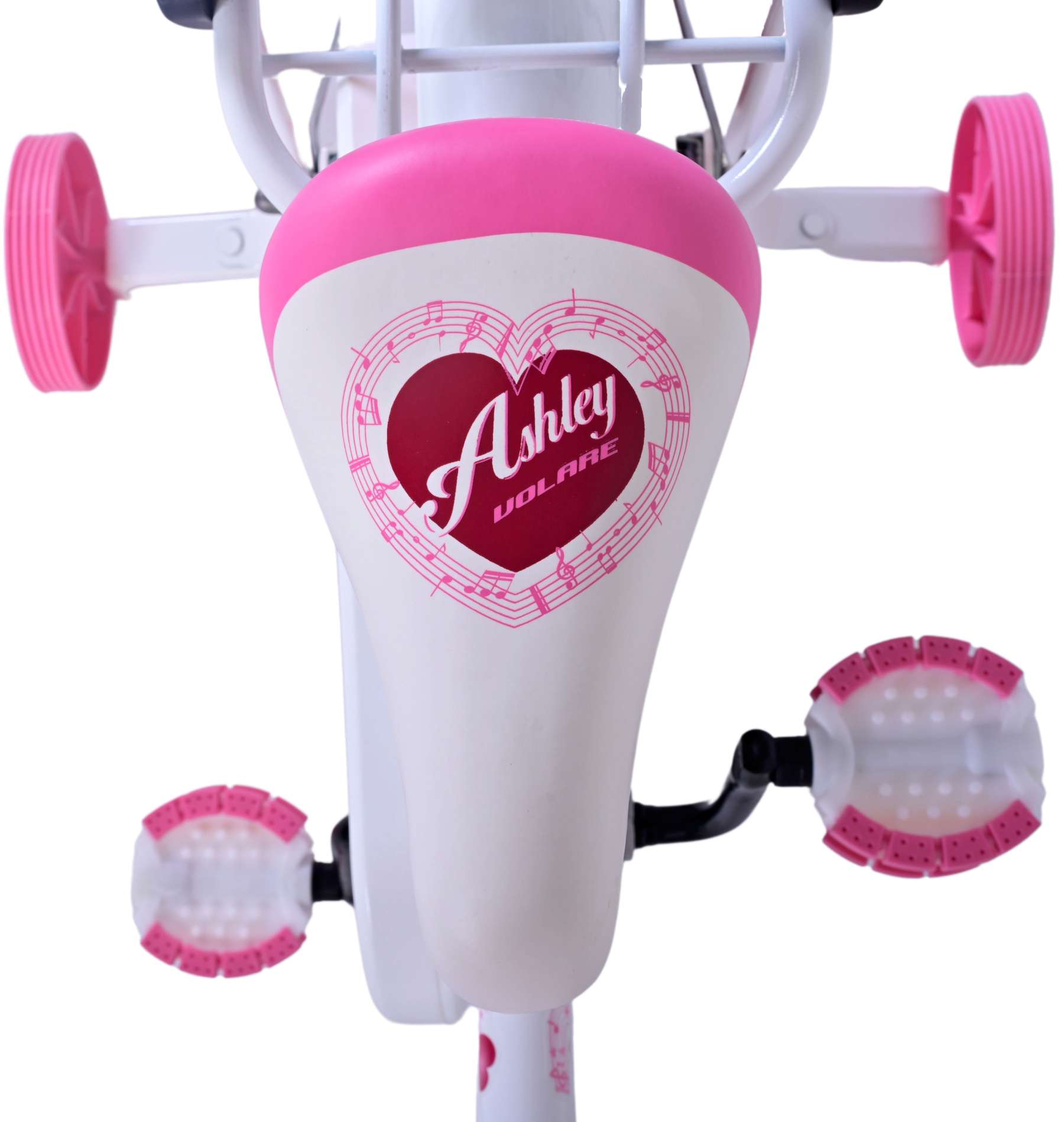 Volare Ashley Kinderfahrrad – Mädchen – 14 Zoll – Weiß 5