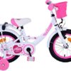 Volare Ashley Kinderfahrrad – Mädchen – 14 Zoll – Weiß