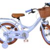 Volare Ashley Kinderfahrrad - Mädchen - 16 Zoll - Pastellblau - Zwei Handbremsen