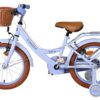Volare Ashley Kinderfahrrad - Mädchen - 16 Zoll - Pastellblau - Zwei Handbremsen