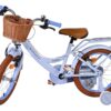 Volare Ashley Kinderfahrrad - Mädchen - 16 Zoll - Pastellblau - Zwei Handbremsen