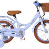 Volare Ashley Kinderfahrrad - Mädchen - 16 Zoll - Pastellblau - Zwei Handbremsen