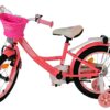 Volare Ashley Kinderfahrrad - Mädchen - 16 Zoll - Rosa/Rot