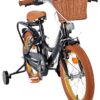 Volare Ashley Kinderfahrrad - Mädchen - 16 Zoll - Schwarz - Zwei Handbremsen