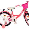 Volare Ashley Kinderfahrrad - Mädchen - 18 Zoll - Rosa/Rot
