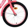 Volare Ashley Kinderfahrrad - Mädchen - 18 Zoll - Rosa/Rot
