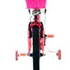 Volare Ashley Kinderfahrrad - Mädchen - 18 Zoll - Rosa/Rot