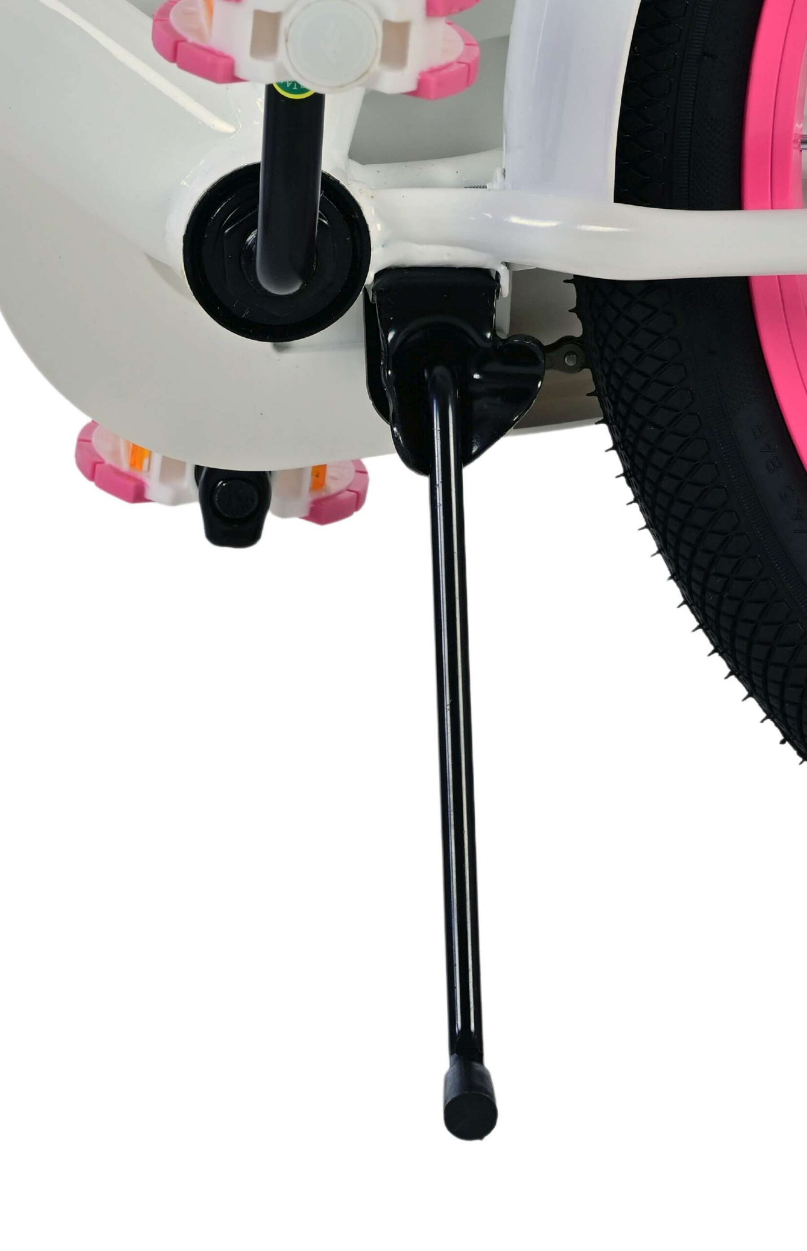 Volare Ashley Kinderfahrrad - Mädchen - 18 Zoll - Weiß