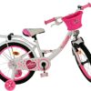 Volare Ashley Kinderfahrrad - Mädchen - 18 Zoll - Weiß