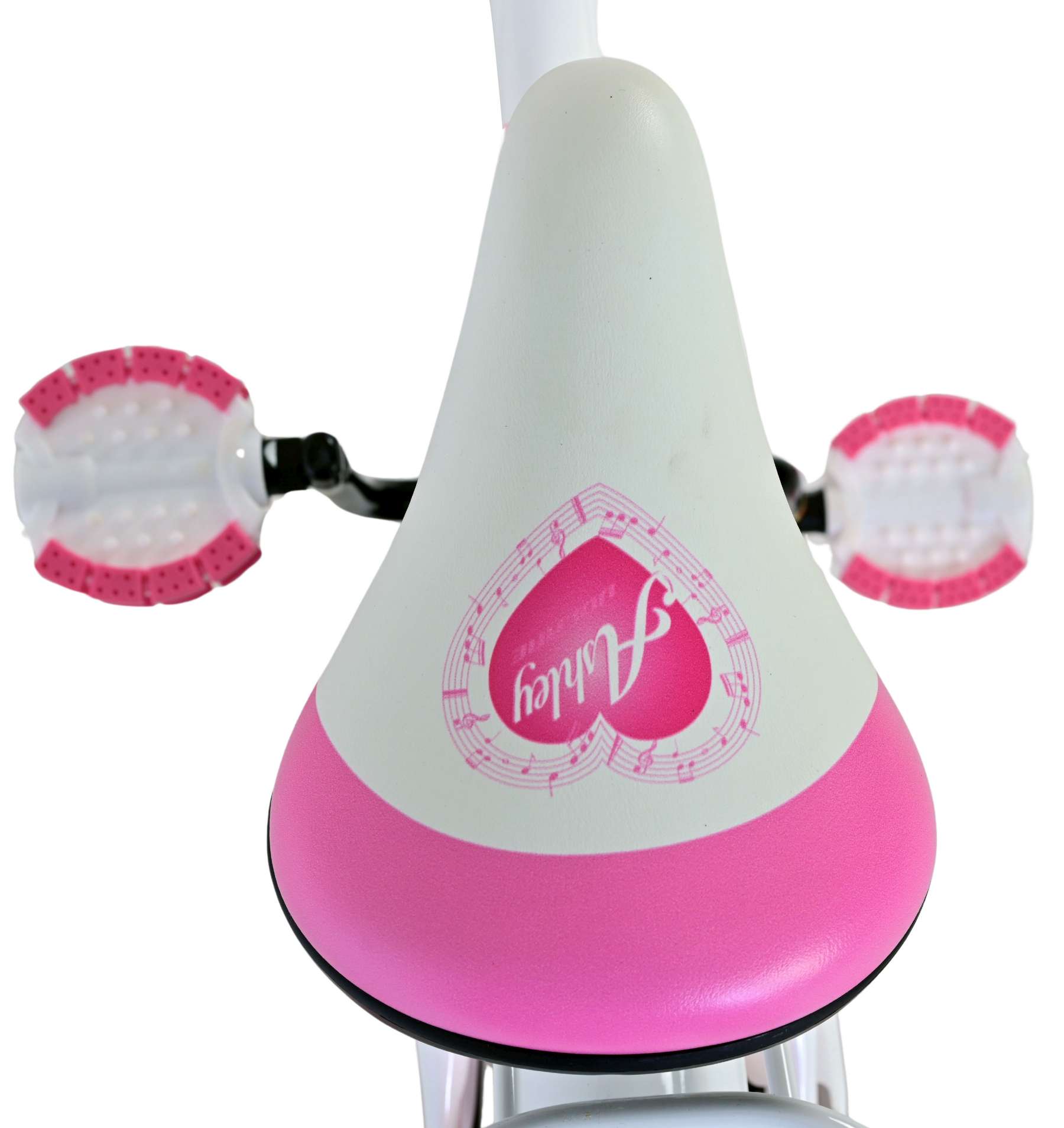 Volare Ashley Kinderfahrrad - Mädchen - 18 Zoll - Weiß