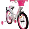 Volare Ashley Kinderfahrrad - Mädchen - 18 Zoll - Weiß