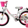 Volare Ashley Kinderfahrrad - Mädchen - 18 Zoll - Weiß