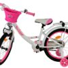 Volare Ashley Kinderfahrrad - Mädchen - 18 Zoll - Weiß