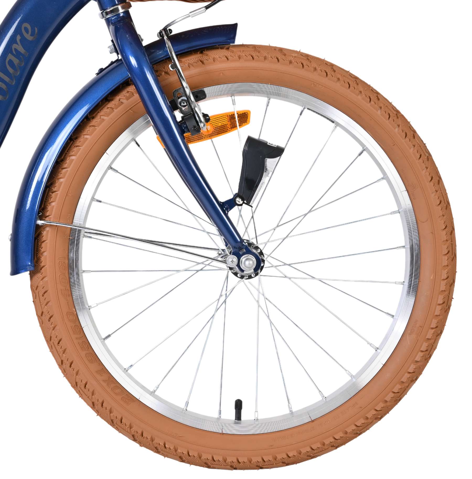 Volare Ashley Kinderfahrrad - Mädchen - 20 Zoll - Dunkelblau