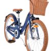 Volare Ashley Kinderfahrrad - Mädchen - 20 Zoll - Dunkelblau