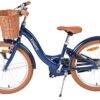 Volare Ashley Kinderfahrrad - Mädchen - 20 Zoll - Dunkelblau