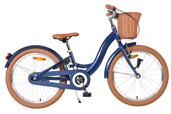 Volare Ashley Kinderfahrrad - Mädchen - 20 Zoll - Dunkelblau