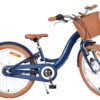Volare Ashley Kinderfahrrad - Mädchen - 20 Zoll - Dunkelblau - Nexus 3