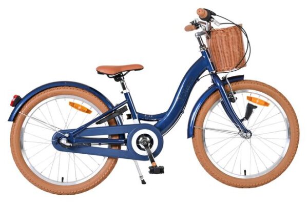 Volare Ashley Kinderfahrrad - Mädchen - 20 Zoll - Dunkelblau - Nexus 3
