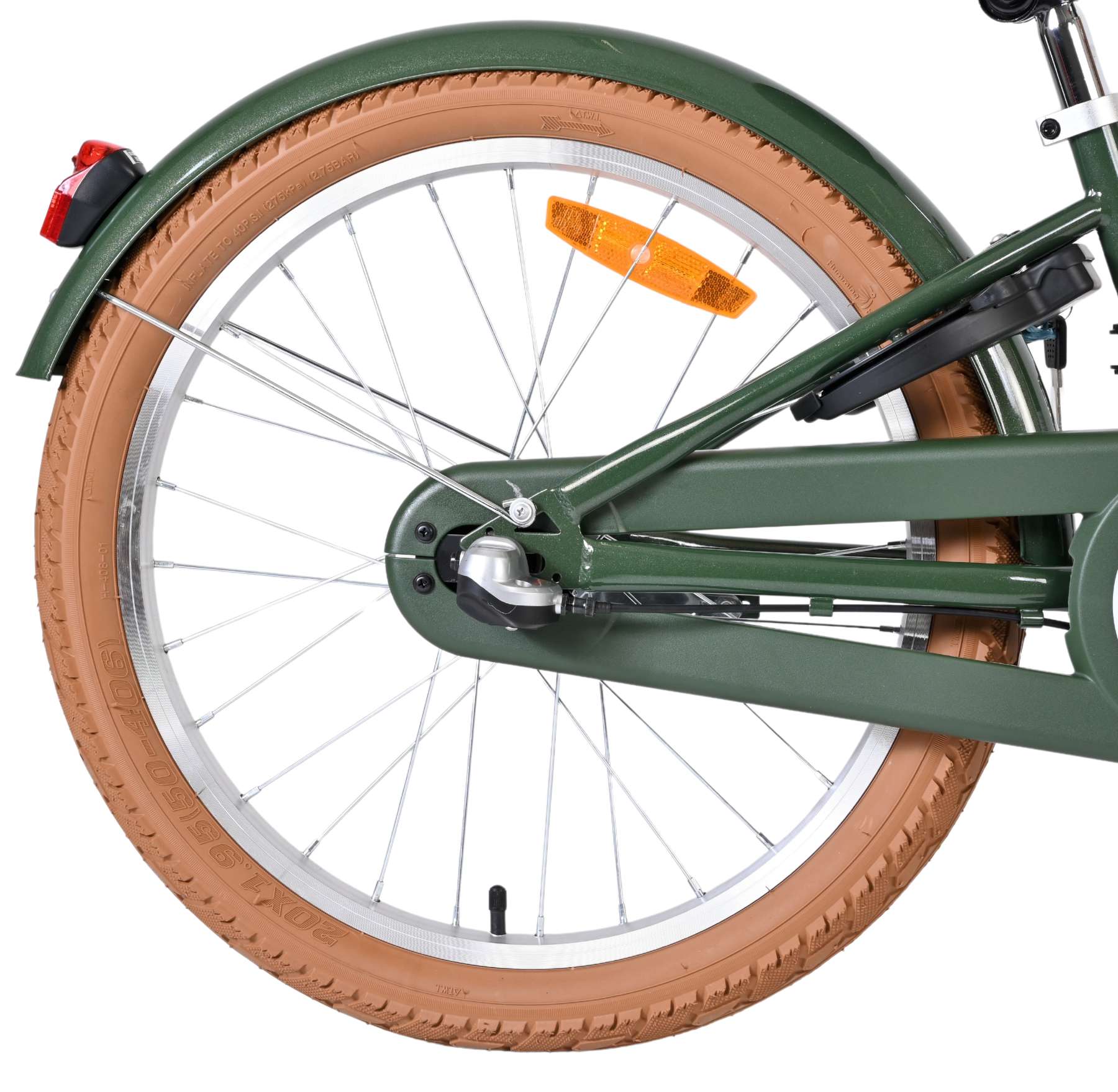 Volare Ashley Kinderfahrrad - Mädchen - 20 Zoll - Grün - Nexus 3