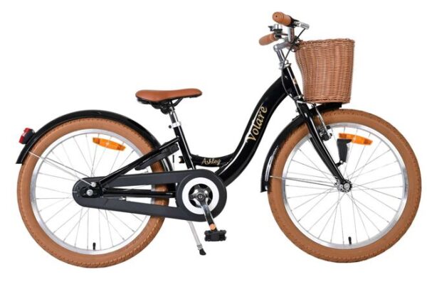 Volare Ashley Kinderfahrrad – Mädchen – 20 Zoll – Schwarz