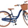 Volare Ashley Kinderfahrrad – Mädchen – 24 Zoll – Blau