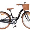 Volare Ashley Kinderfahrrad – Mädchen – 24 Zoll – Schwarz