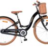 Volare Ashley Kinderfahrrad – Mädchen – 24 Zoll – Schwarz