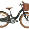 Volare Ashley Kinderfahrrad – Mädchen – 24 Zoll – Schwarz