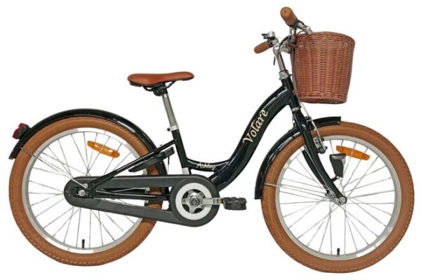 Volare Ashley Kinderfahrrad – Mädchen – 24 Zoll – Schwarz