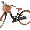 Volare Ashley Kinderfahrrad - Mädchen - 24 Zoll - Schwarz - Nexus 3