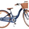 Volare Ashley Kinderfahrrad - Mädchen - 26 Zoll - Dunkelblau - Nexus 3-Gang 9