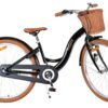 Volare Ashley Kinderfahrrad - Mädchen - 26 Zoll - Schwarz - Nexus 3-Gang 11
