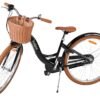 Volare Ashley Kinderfahrrad - Mädchen - 26 Zoll - Schwarz - Nexus 3-Gang 9