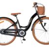 Volare Ashley Kinderfahrrad - Mädchen - 26 Zoll - Schwarz - Nexus 3-Gang
