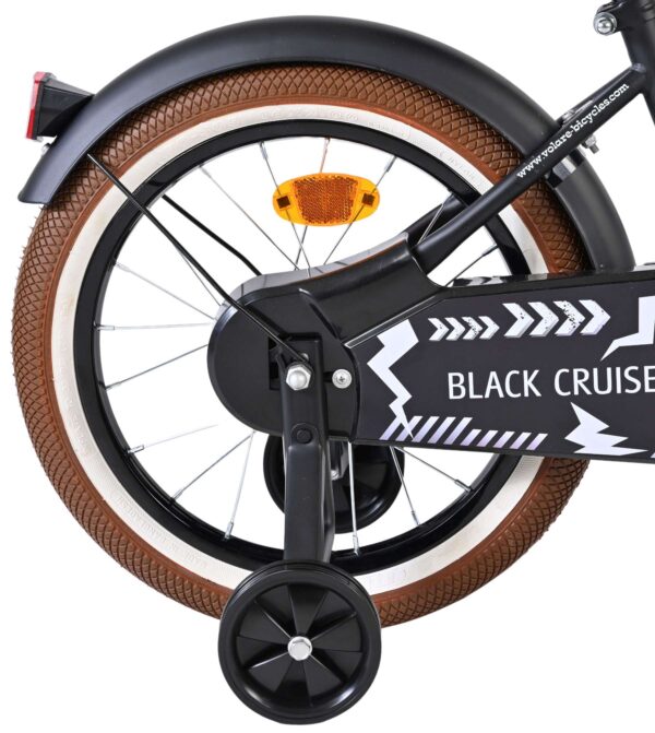 Volare Black Cruiser Kinderfahrrad - Jungen - 16 Zoll - Schwarz 2