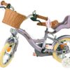 Volare Blossom Kinderfahrrad - Mädchen - 12 Zoll - Lila - Zwei Handbremsen 8