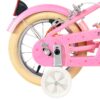 Volare Blossom Kinderfahrrad - Mädchen - 12 Zoll - Rosa - Zwei Handbremsen