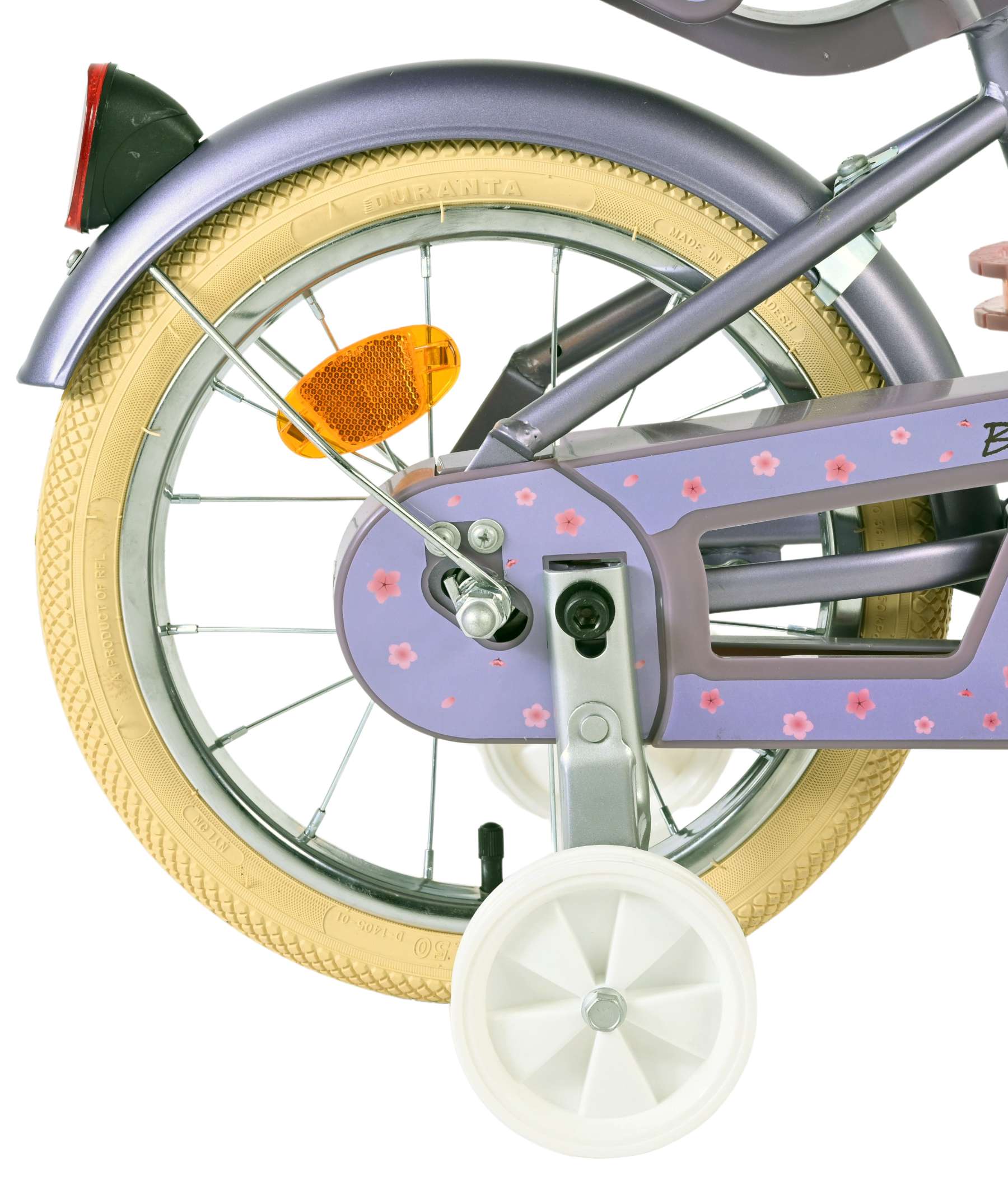 Volare Blossom Kinderfahrrad - Mädchen - 14 Zoll - Lila 2