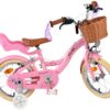 Volare Blossom Kinderfahrrad - Mädchen - 14 Zoll - Rosa - Zwei Handbremsen