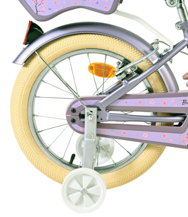 Volare Blossom Kinderfahrrad - Mädchen - 16 Zoll - Lila - Zwei Handbremsen 2