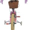 Volare Blossom Kinderfahrrad - Mädchen - 16 Zoll - Rosa - Zwei Handbremsen