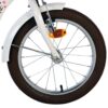 Volare Blossom Kinderfahrrad - Mädchen - 16 Zoll - Weiß - Zwei Handbremsen