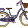 Volare Blossom Kinderfahrrad - Mädchen - 18 Zoll - Lila